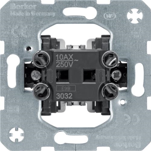 On / off switch 2pole 10 AX, light control