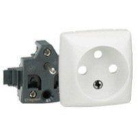 Oteo prise de courant 2 pôles + T 10 / 16A - 250V - composable