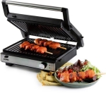 Multifunctionele grill 2-in-1: wafel en grill - Zwart