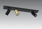 Ceiling lamp in brushed Brass