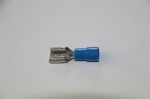 Faston femelle isolé 1.5 - 2.5mm² 6.3 x 0.8 Bleu