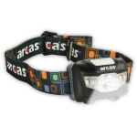 Arcas© - Led 5W hoofdlamp - Zwart 160lm + 3 batterijen LR03