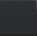 Afwerkingsset voor elektronische schakelaar of drukknop Black Coated