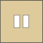 Afwerkingsset voor USB - lader Alu Gold