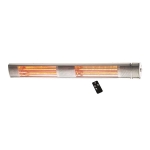 Muurkachel met Gouden buis 3000W met afstandsbediening IP65