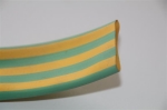 Gaine thermorétractable 19.1 - 9.5mm vert / Jaune