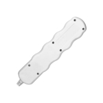 Stekkerdoos splitter 4 x 2 polig + A, Wit