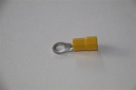 Faston ring geisoleerd 4 - 6mm² diameter  M5 Geel