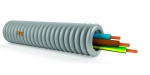 Voorgekabelde buis Vob 3G2.5 diameter 16mm op rol van 25m CPR klasse: ECA