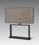 Lampe de table en Bronze griffé