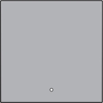 Set de finition avec lentille pour interrupteur électronique ou bouton - poussoir Sterling