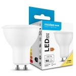 Led spot Alu - plastic 1W Gu10 110° 2700K 90lm
