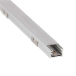 Led profiel Roma geanodiseerd Aluminium Zwart 11 x 16 mm (lengte van 2m)
