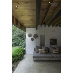 Encastré de plafond extérieur Varu Qpar51 DL, Noir, IP20 / 65