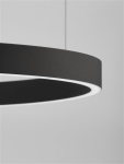 Elowen Triac dimmable sandy Black Aluminium & acrylic Led 77W 220V 3326lm 3000K IP20 up & down light