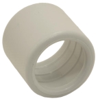 Embout pour tube PVC de 20mm Gris clair Ral 7035 Lsoh