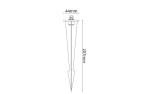Hovden Graphite piquet Aluminium