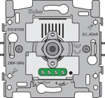 Socle pour variateur à bouton rotatif pour commuter et faire varier l'intensité des ballasts électro
