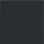 Centrale plaat blindplaat Black Coated