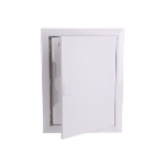 Inbouwkast UK600 2 rijen 24 modules uitbreidbaar tot 28 mod. met volle deur