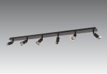 Ceiling lamp in brushed Bronze