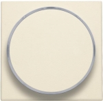 Set de finition avec anneau transparent sans symbole pour bouton-poussoir 6A avec Led couleur Creme