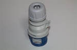 Fiche mâle CEE 16A / 230V / 3 pôles + T / IP44