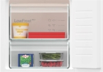Réfrigérateur - intégrable IQ300 combi-bottom - 177,5cm LowFrost, classe E, 35dB, hyperFresh, Led di