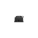 Prolongateur multiprise robuste, caoutchouc IP44, 4 prises, boîtier ignifugé, profil très bas 5cm