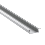 Led profile Boston Silver anodised Aluminium (23.2mm) x 17 x 8mm (length 2m)