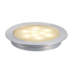Led Slim light recessed fitting, anodised Aluminium, 0.5W, 3000K
