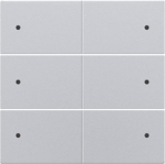 Afwerkingsset voor 6 - voudige potentiaalvrije drukknop 24V met Led Sterling