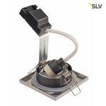 Dolix Out Qpar51, square, matt Chrome