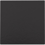 Centrale plaat blindplaat Bakelite Black