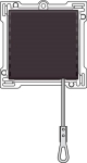 Afwerkingsset voor trekschakelaar dark Brown