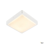 Ainos square avec détecteur , applique ou plafonnier apparent Led outdoor, Blanc, commutateur CCT 30