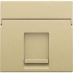 Centrale plaat data 1 x RJ Alu Gold