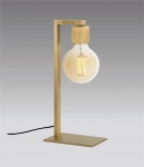 Lampe de table en Bronze griffé