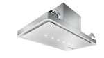Hotte serie 8 hotte pour plafond - groupe d'extraction 90cm, Blanc, EcoSilence drive, 3 niveaux + 2