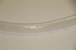 Gaine spiralée en polyéthylène 12 - 50mm épaisseur 0.9mm dimension ext: 10mm transparent rouleau 25m