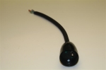 Mobile socket 2 poles + E 16A 250V~ Black
