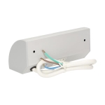 Under - cabinet electrical socket with Usb charger 1 x 230V 2 x Usb, 230V / 16A, Usb: 5Vdc / 2A