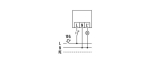 Motion detector with 200° field of detection in modern design