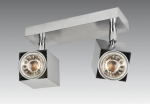 Ceiling lamp in brushed Bronze