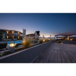 Arrock Granite 40 borne, granit, Poivre & Sel, E27, maximum 15W