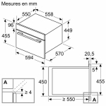 Oven serie 4 combi-microgolf 45cm, 5 verwarmingswijzen, 900W (grill 1,75kW), Cleaning Assistance, Ro