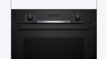 Oven serie 4 multifunctie 60cm, Label A+, 7 verwarmingswijzen, EcoClean, Rood display, telescopische