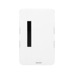 Brevis maxi AC electromechanical, two - tone doorbell, 230V, pure White two - tone doorbell with an
