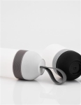 Maya Grey & White ABS & Iron Silicone Rubber Led 1.5 Watt 30lm 3000K IP20D: 7.7 H: 15 - 23cm