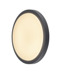 Ainos, plafondarmatuur, Led, 3000K, rond, Antraciet, met sensor